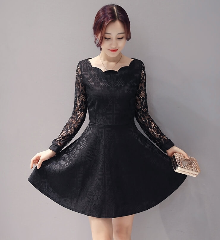 Premium Princess Dress Import DS4268 Black