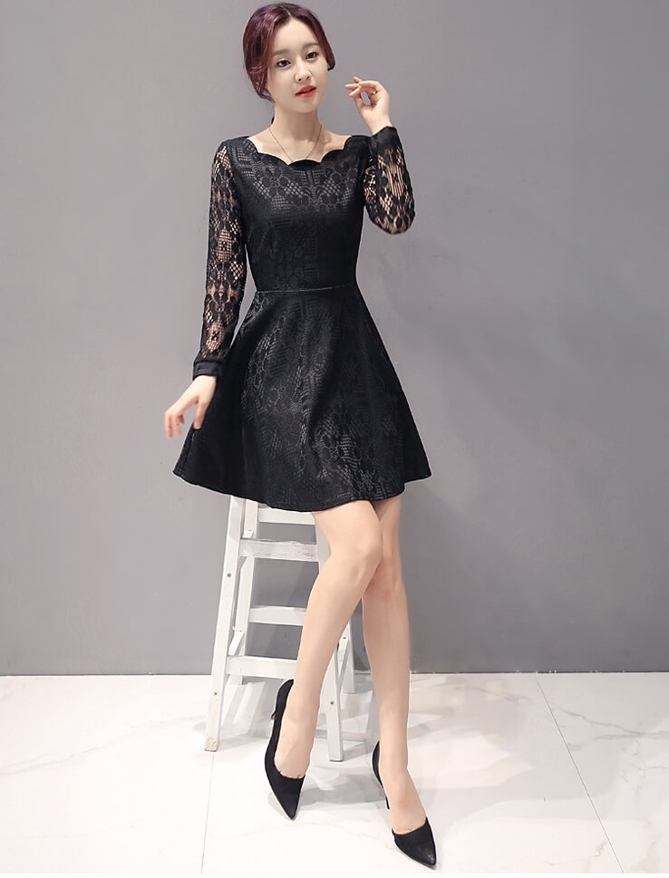 Premium Princess Dress Import DS4268 Black