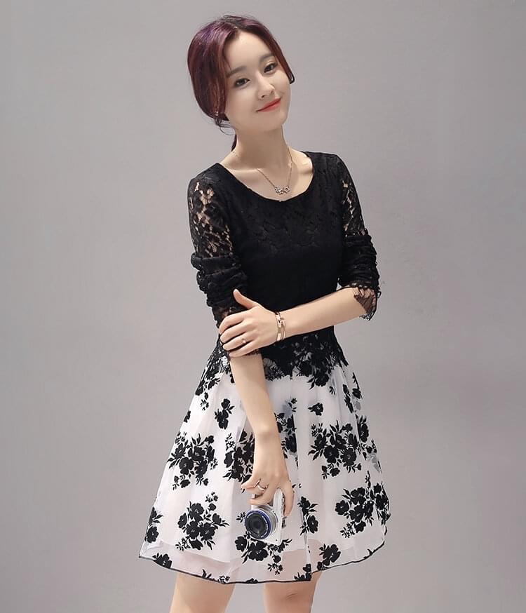 High Quality Princess Dress Import DS4269 Black