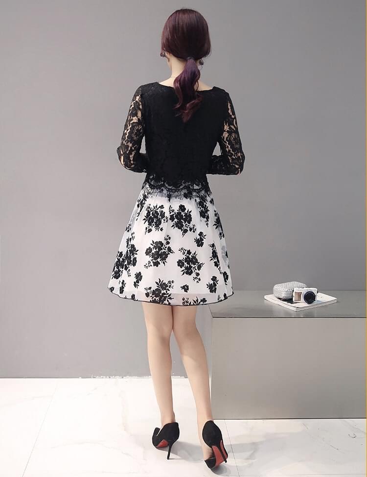 High Quality Princess Dress Import DS4269 Black