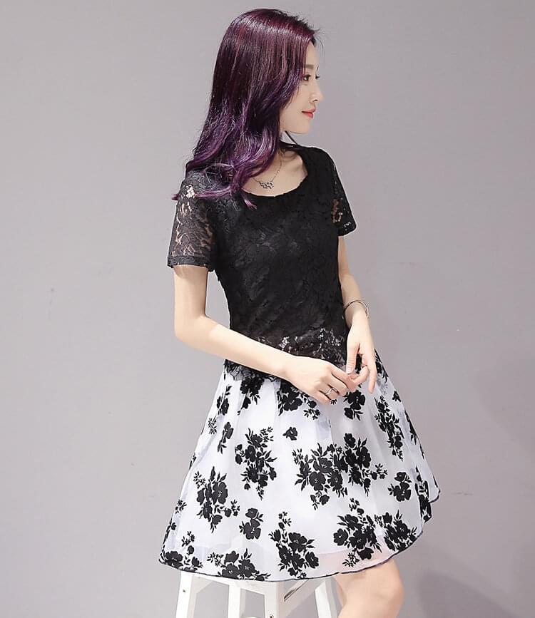 Premium Princess Dress Import DS4277 Black