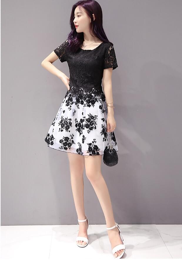 Premium Princess Dress Import DS4277 Black