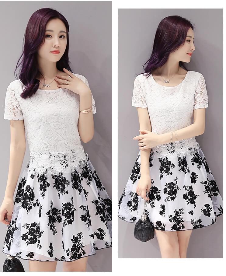 Premium Princess Dress Import DS4278 White