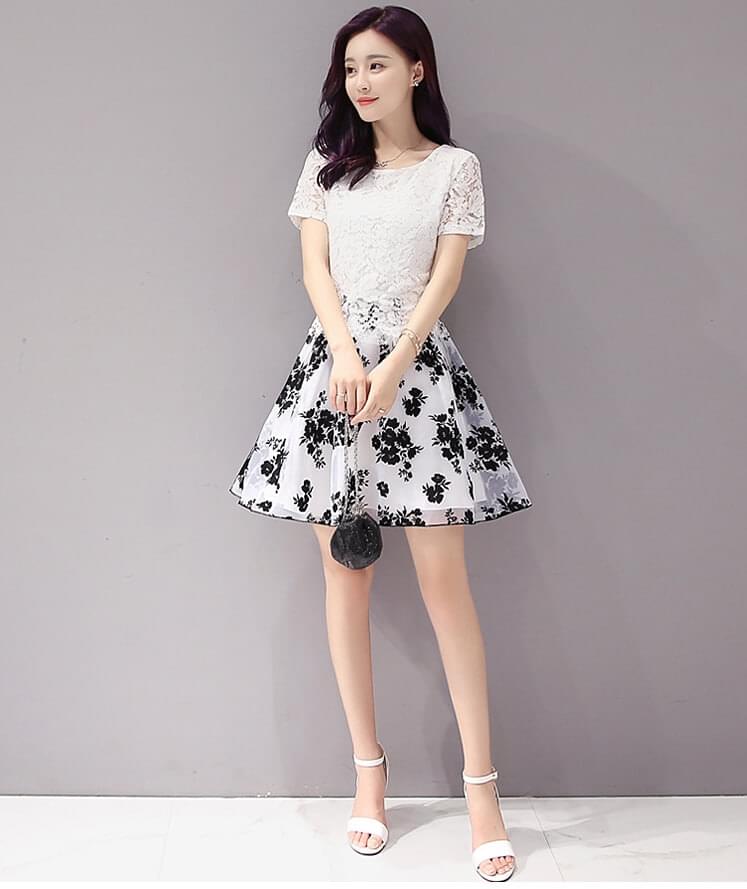 Premium Princess Dress Import DS4278 White