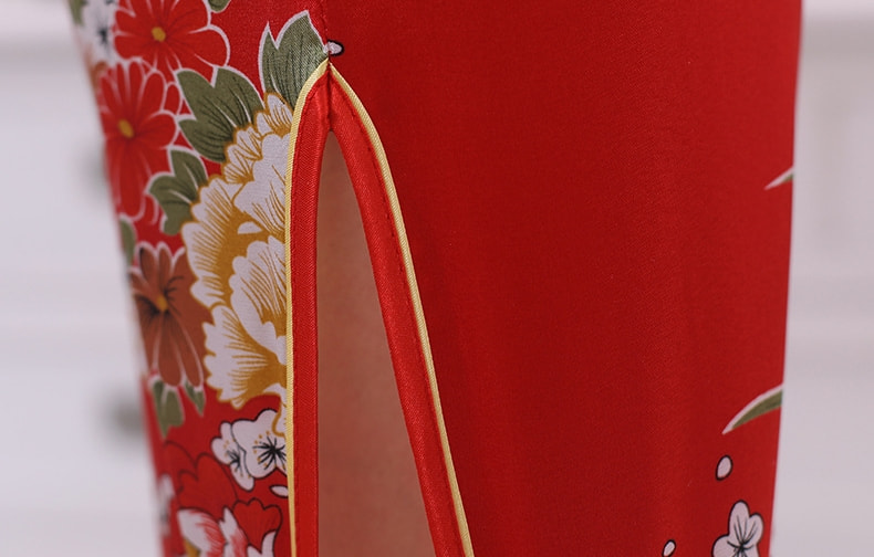 Classic Long Cheongsam Import DS4322 Red