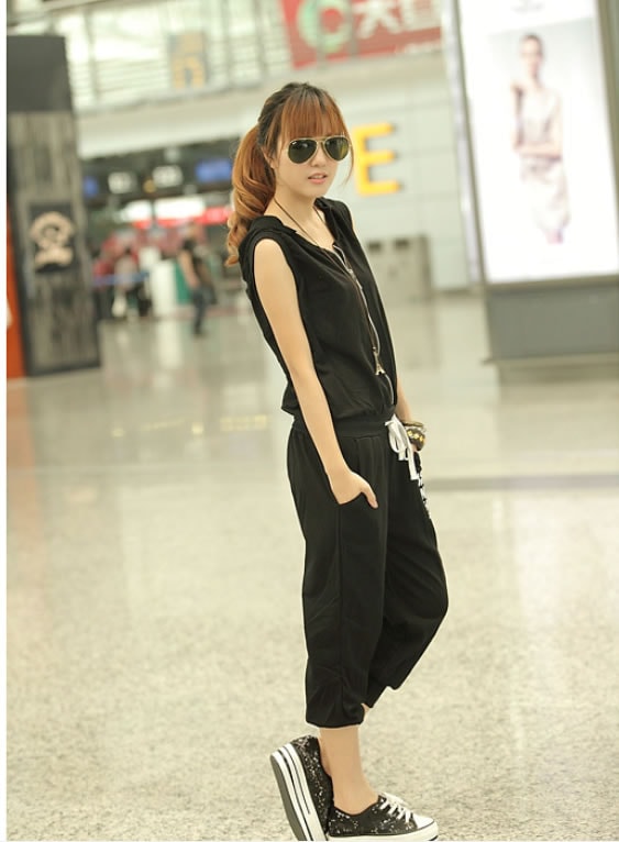 Jumper Suit ET323 Black