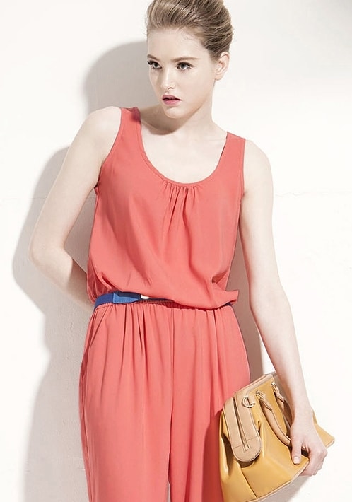 Jumpsuit ET332 Orange