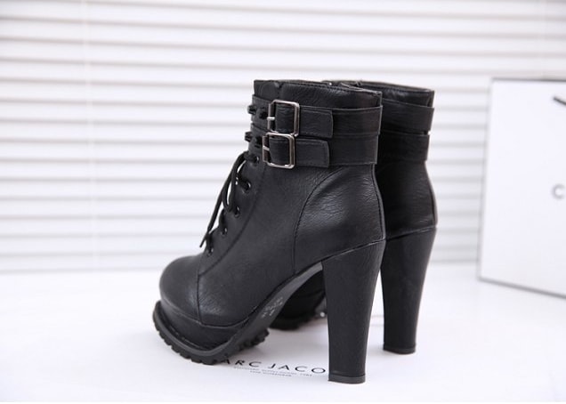 Black Martin Boots Import