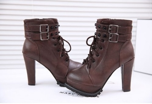 Brown Martin Boots Import