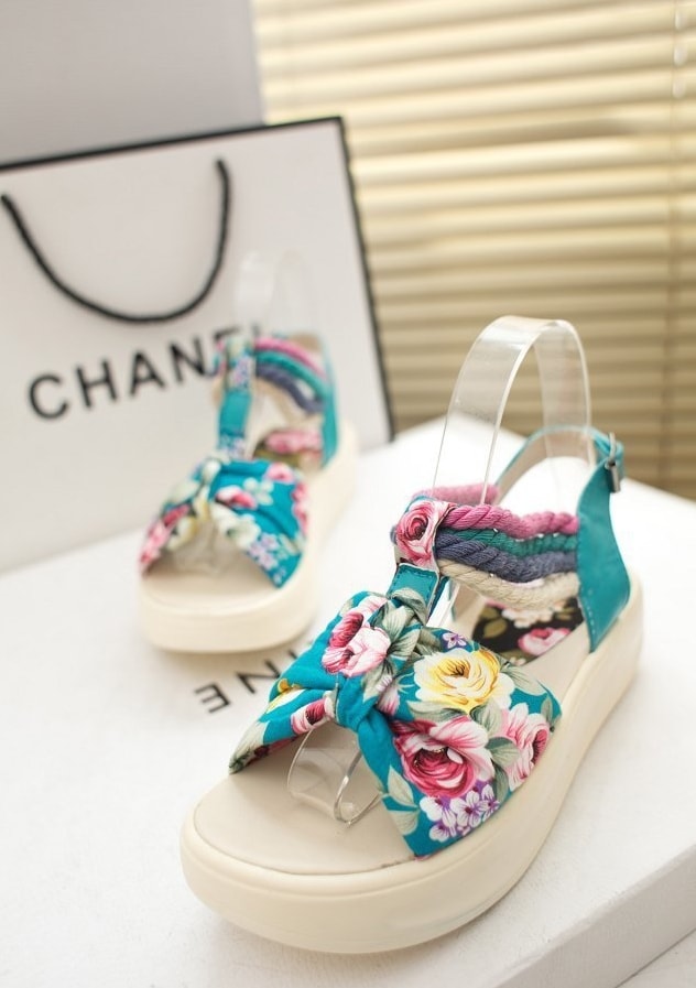 Blue Korean Wedges Import