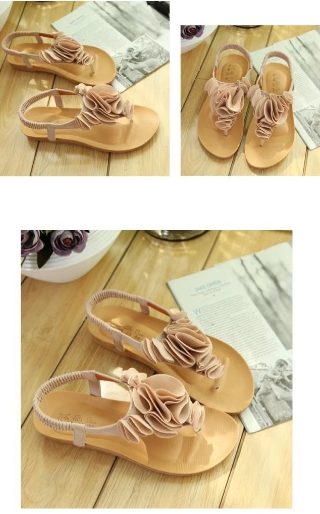 Beige Bohemian Sandal korea Import