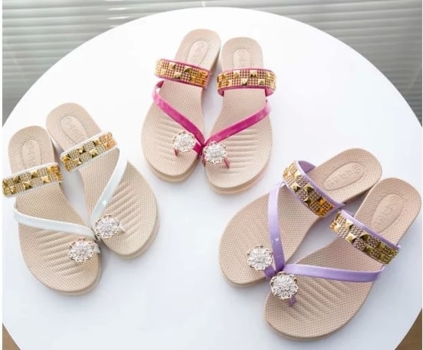 Purple Korean Sandal Import