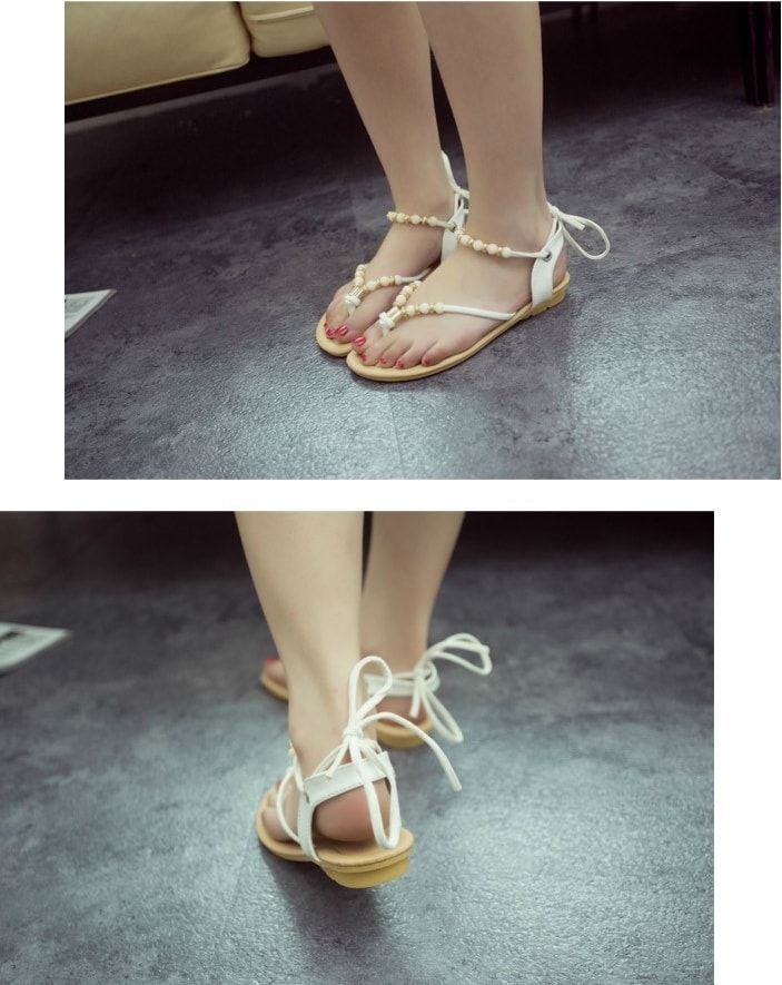 White Europe Sandal Import