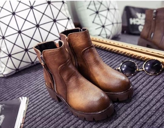 Brown Singel Lane Martin Boots