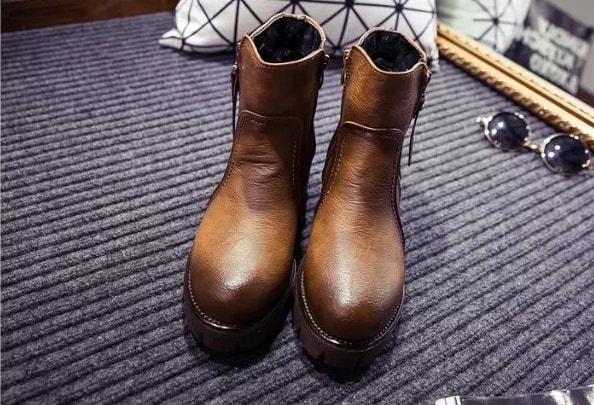 Brown Singel Lane Martin Boots