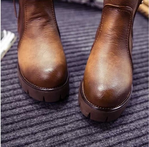 Brown Singel Lane Martin Boots