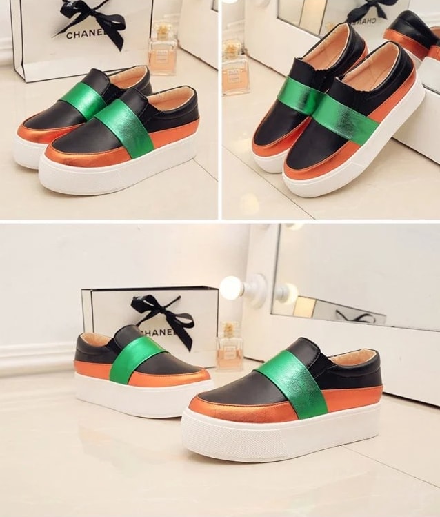 Black Korean Casual Shoes