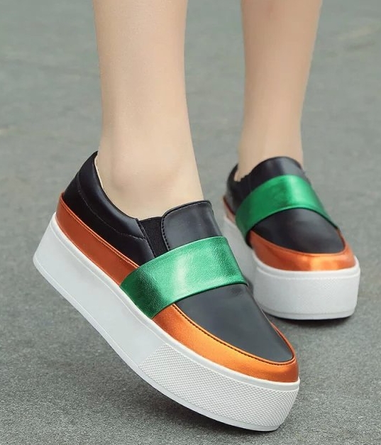 Black Korean Casual Shoes