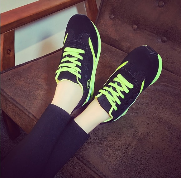 Green Fashion Sport Shoes