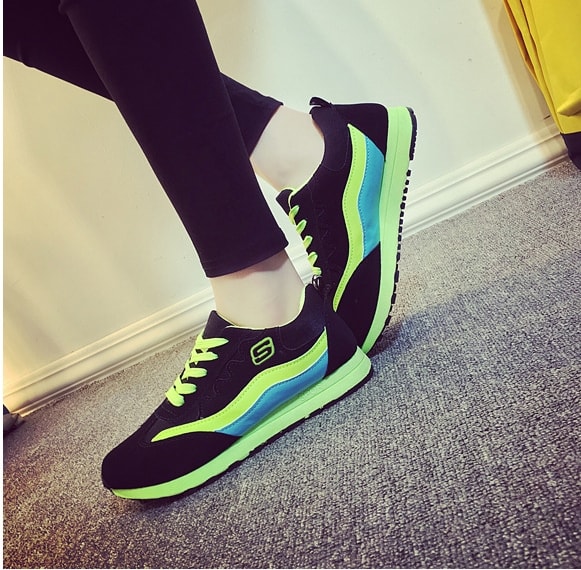 Green Fashion Sport Shoes