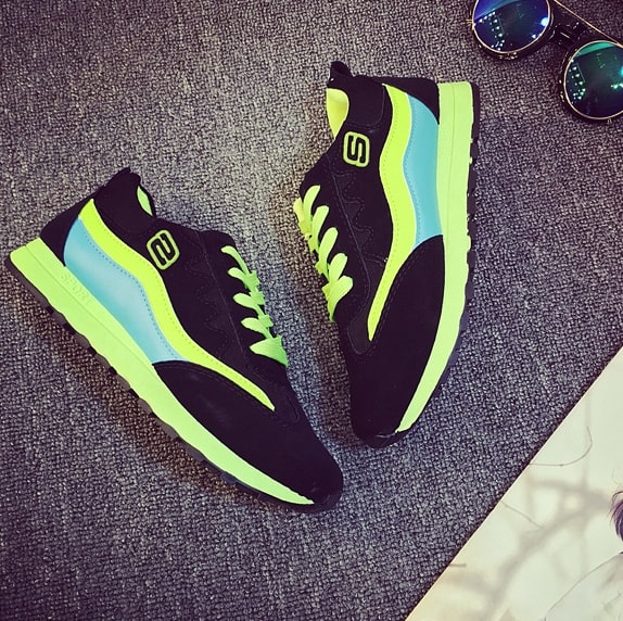 Green Fashion Sport Shoes