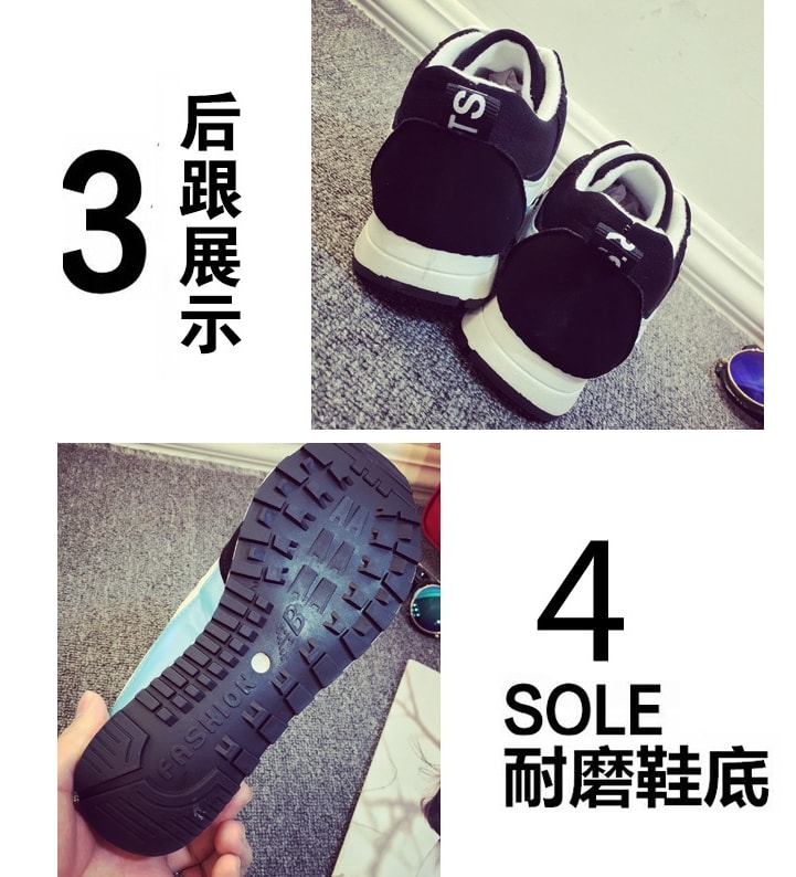 Black Fashion Sport Shoes