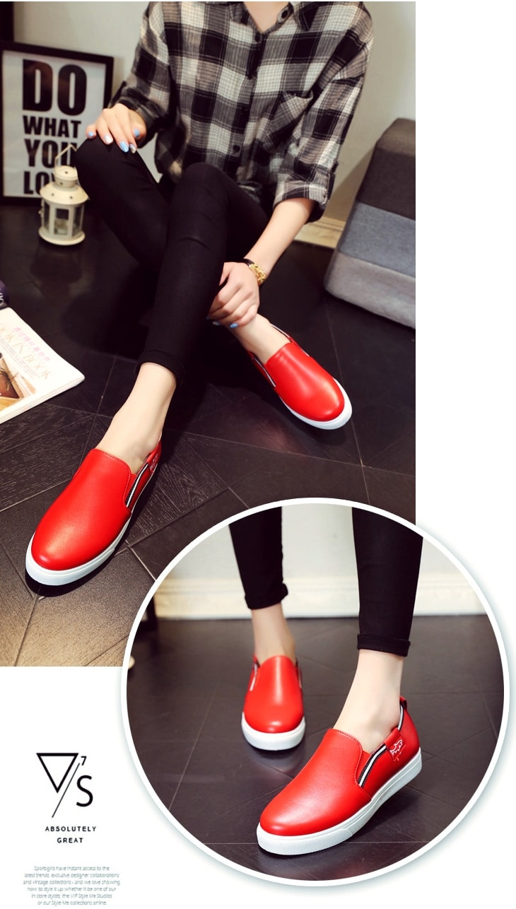 Red Muffin Casual Shoes