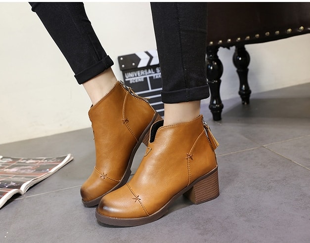 Brown Martin Boots Import