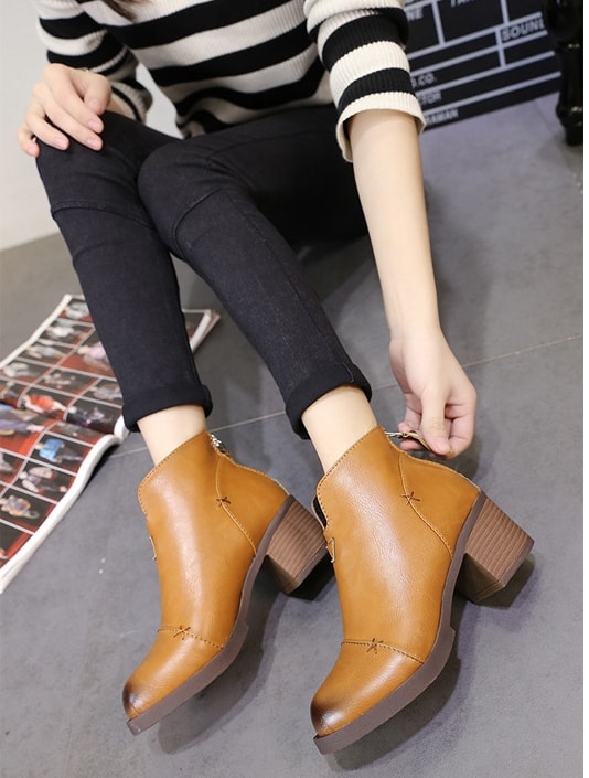 Brown Martin Boots Import