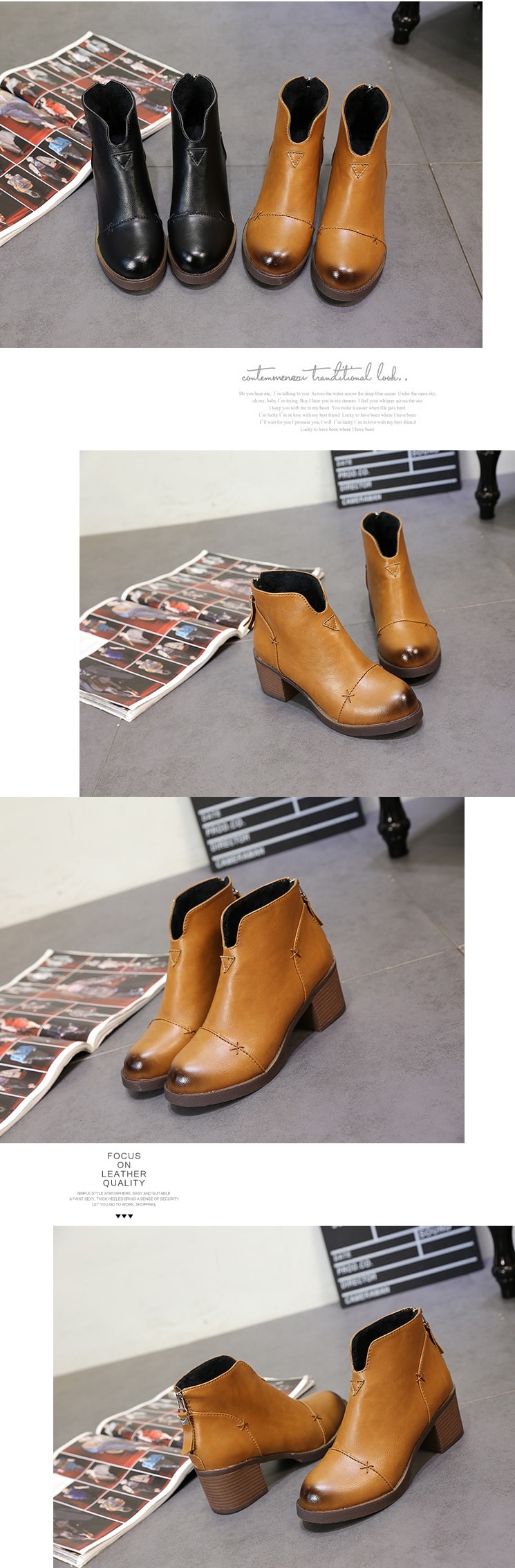 Brown Martin Boots Import