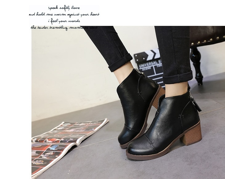 Black Martin Boots Import