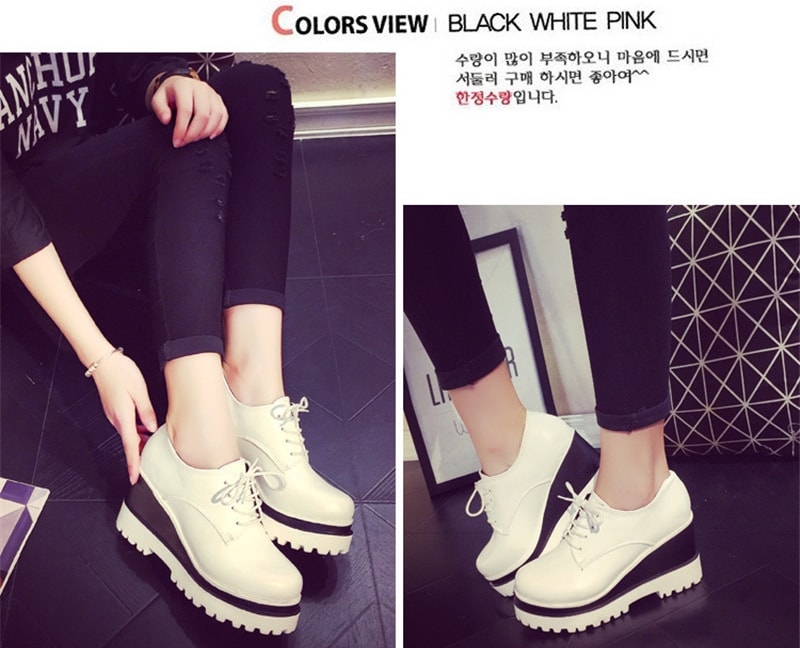 White Korean Shoes Import