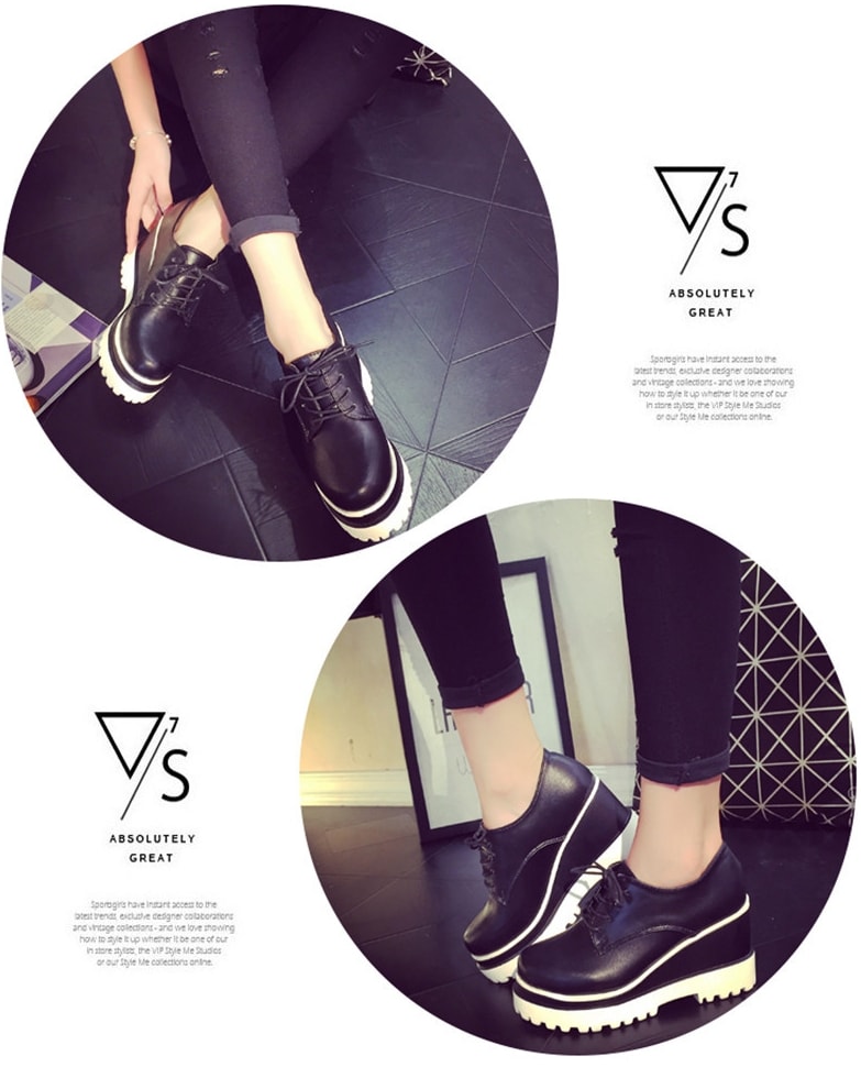 Black Korean Shoes Import