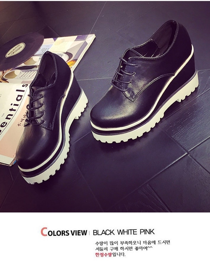 Black Korean Shoes Import