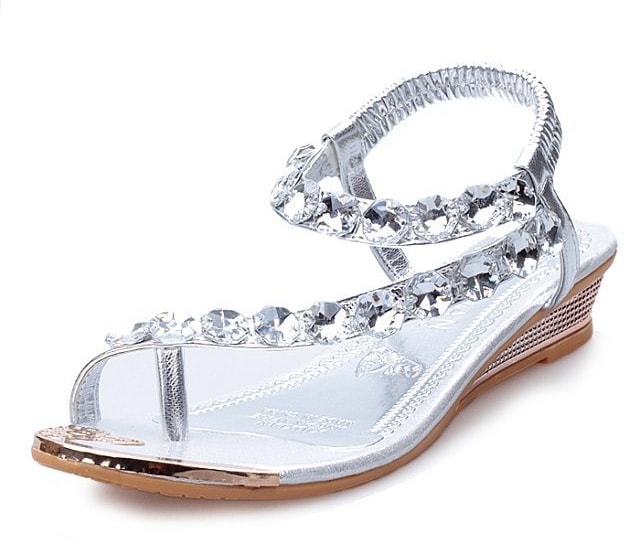 Silver Beach Sandal Import