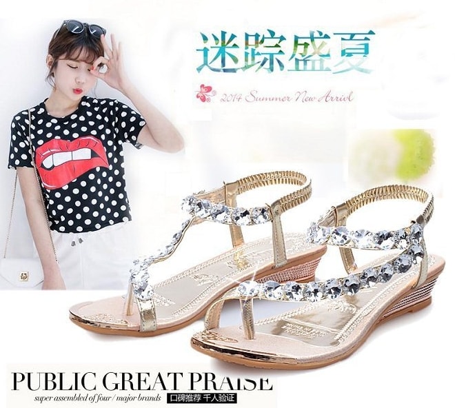 Silver Beach Sandal Import