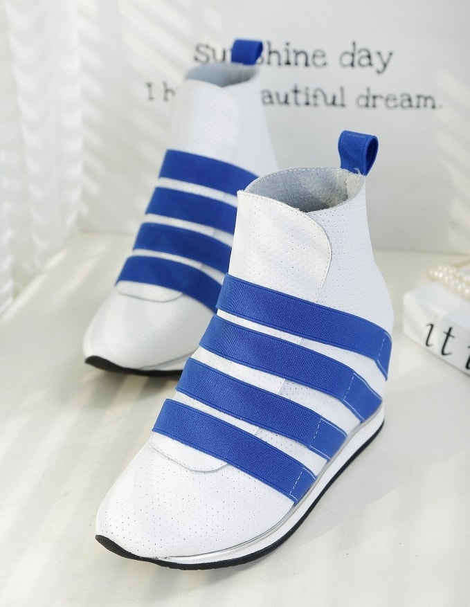 White Premium Korea Fashion Sport Shoe