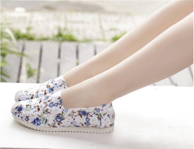 Blue Casual Kanvas Shoes Import