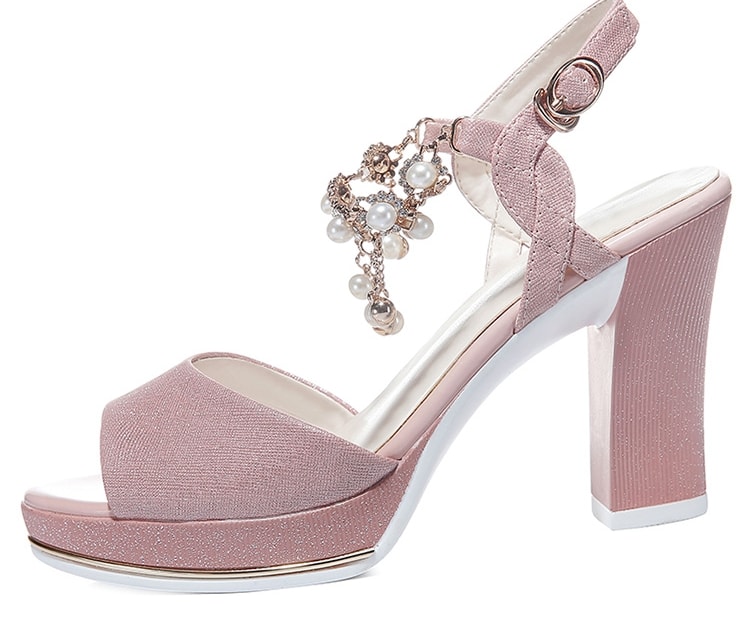 Pink High Heel Shoe Moolecole Original