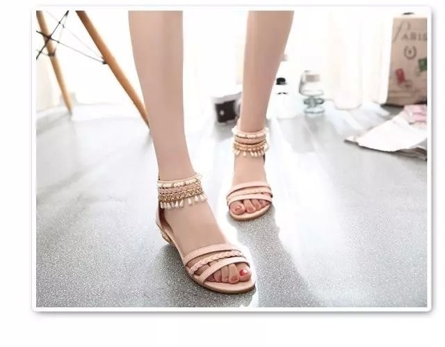 Pink Bohemian Sandal Import