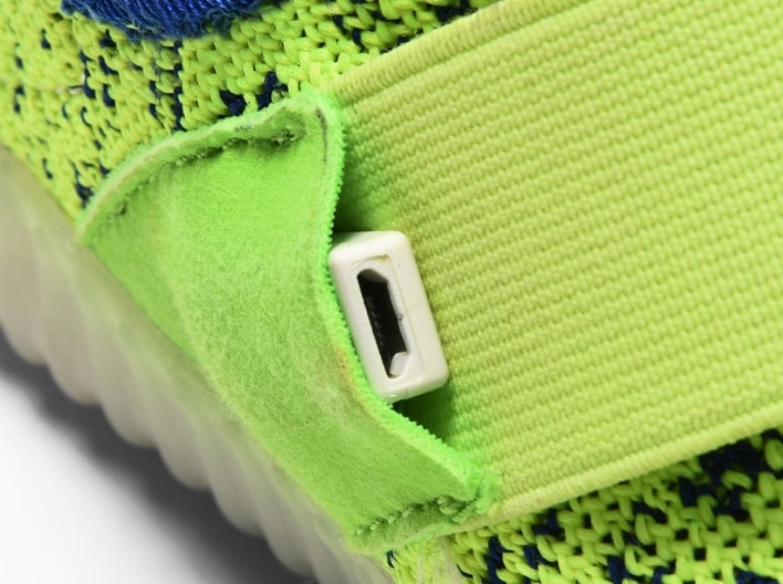 Green Strap Casual LED shoes - Kids