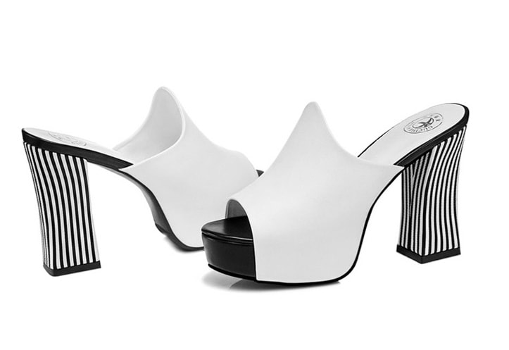 White Peep Toe Sandal GuciHeaven Original