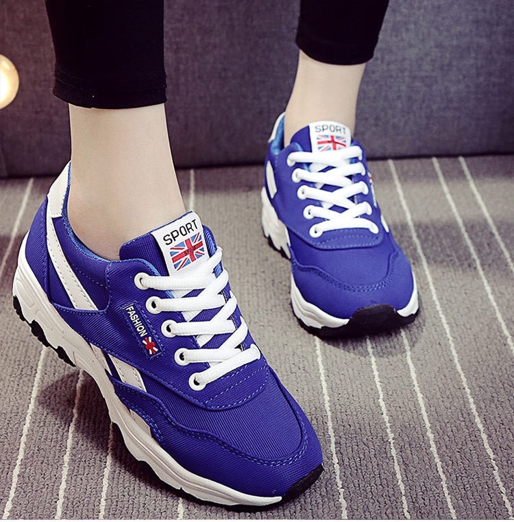 Blue Casual Sport Sneakers Import