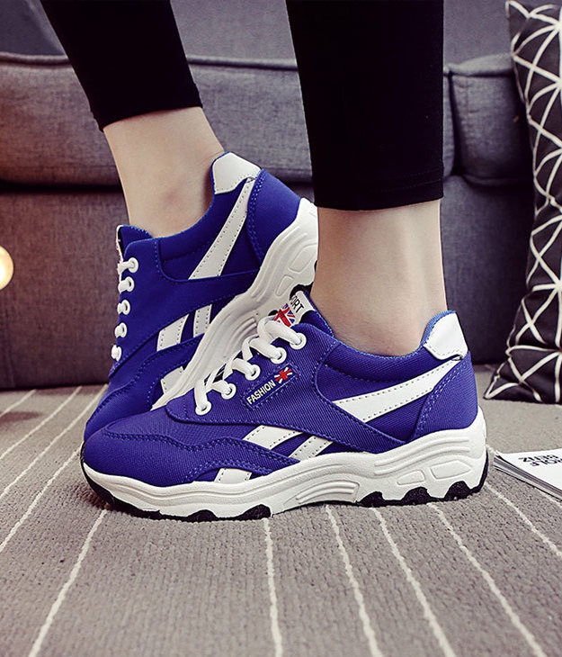 Blue Casual Sport Sneakers Import