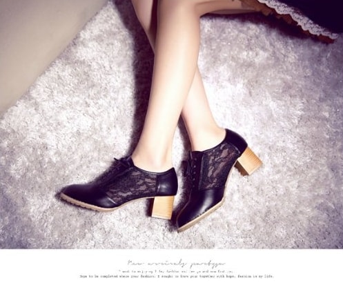 Black British Style Shoes Import