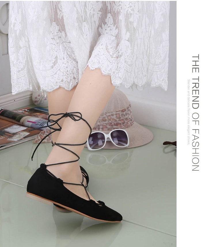 Black Roman Style Shoes Import