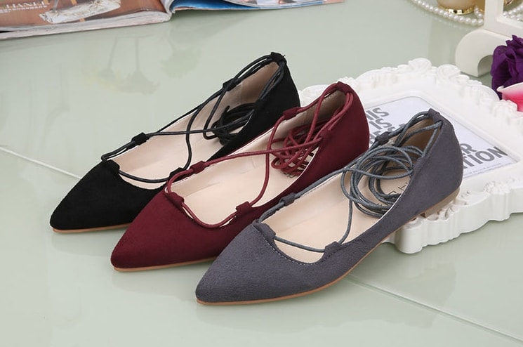 Gray Roman Style Shoes Import