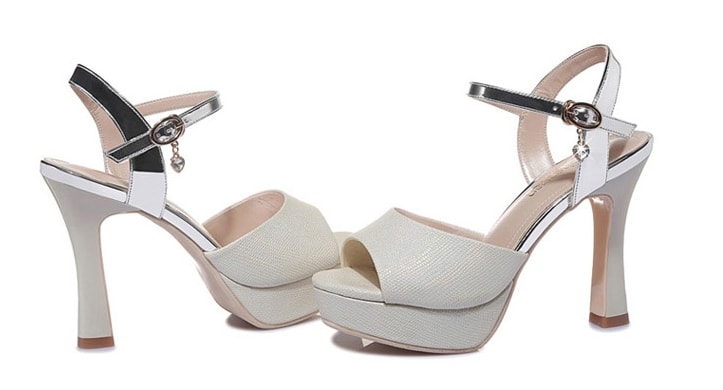 Gold Metal Buckle Sandal GuciHeaven