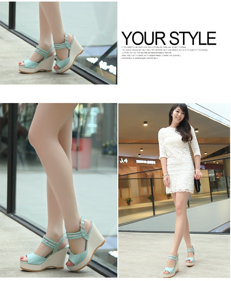 Tosca High Heel Korea Wedges Import