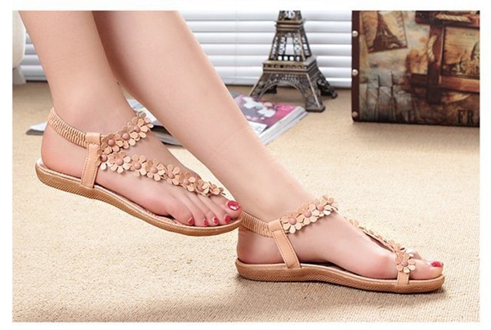 Beige Bohemian Sandal korea Import